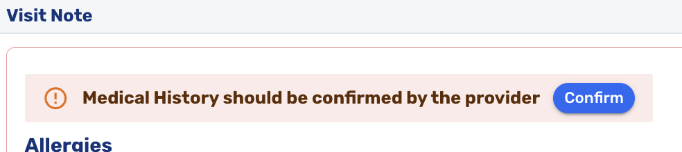 Approval Confirmation button