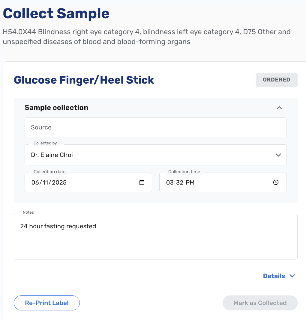 In-House Lab Orders 2