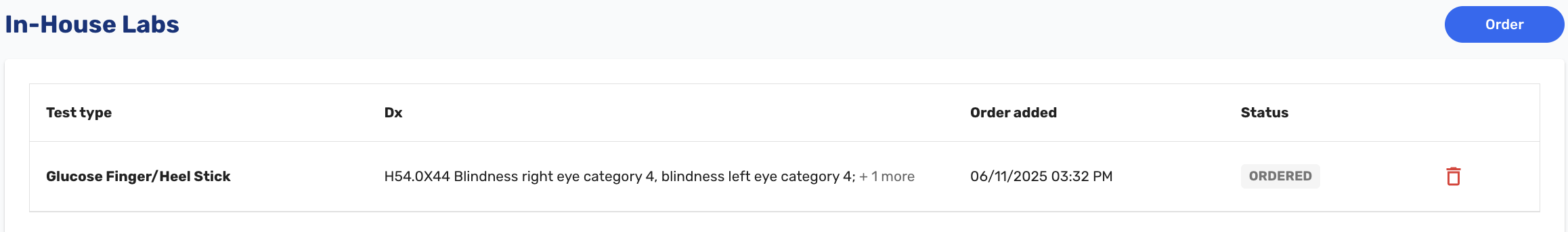 In-House Lab Orders 3